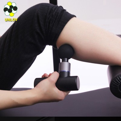 UNLOV Electric Deep Muscle Healthcare Fascia Muscle MassageR Gun, Deep Tissue handheld body vibration neck massage gun