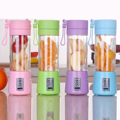 High quality cheap 380ml rechargeable electric portable blender juicer bottle fruit mixer blender