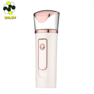 Portable Beauty Rechargeable with power bank Handy Nano Mister Facial Mist Spray Face Sprayer for Eyelash Extensions