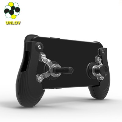 Portable 2 in 1 Mobile Screen Touch Joystick Gamepad controller for iphone/ pad