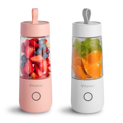 2020 Hot-selling 350ml vitamer Personal Mini Portable Juicer Blender USB  Rechargeable food Fruit Vegetable Blender Portable