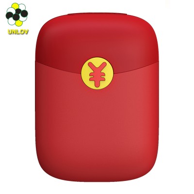 Cute red lucky hand warmer bank, 4000mAh power bank winter usb rechargeable body warmers